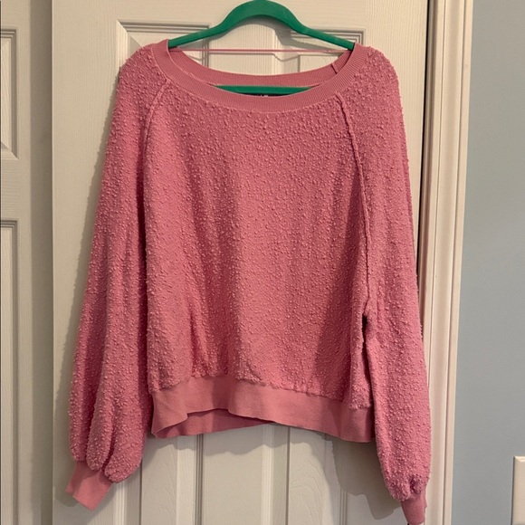 Free People Sweaters - Free People Cozy Pink Women's Sweater M